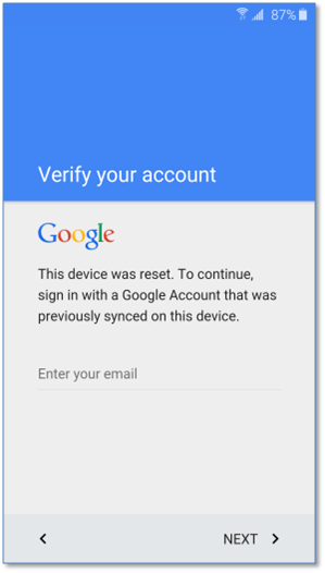 запрос данных Google аккаунта в Android